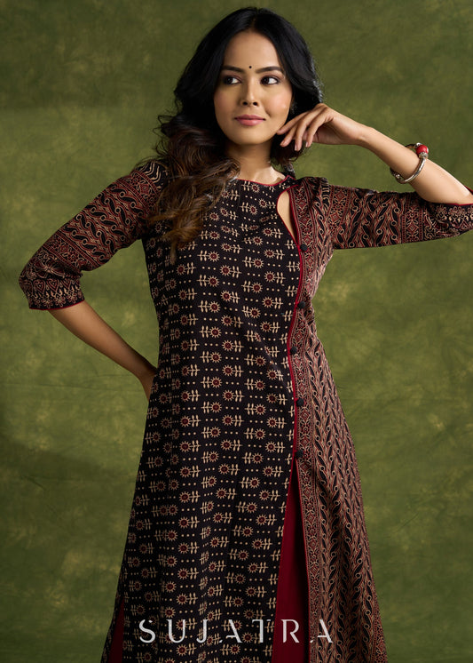 Maroon Rayon Pant