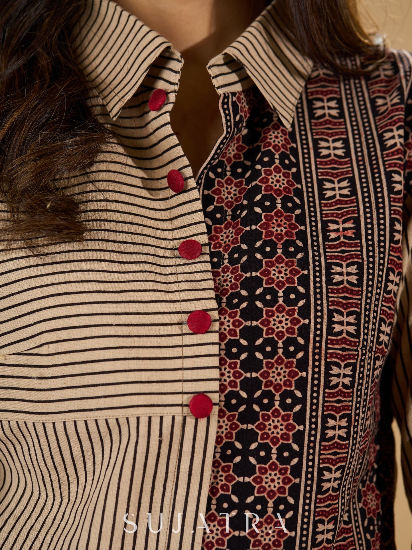 Maroon Cotton Pant