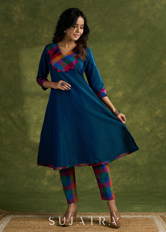 Multicolour Cotton Pant