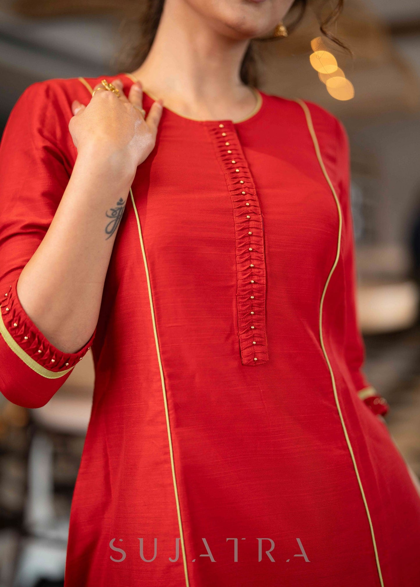 Cotton Silk Pant