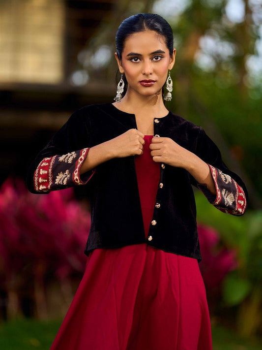 Black Velvet Jacket