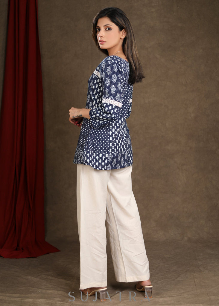 White Cotton Pant