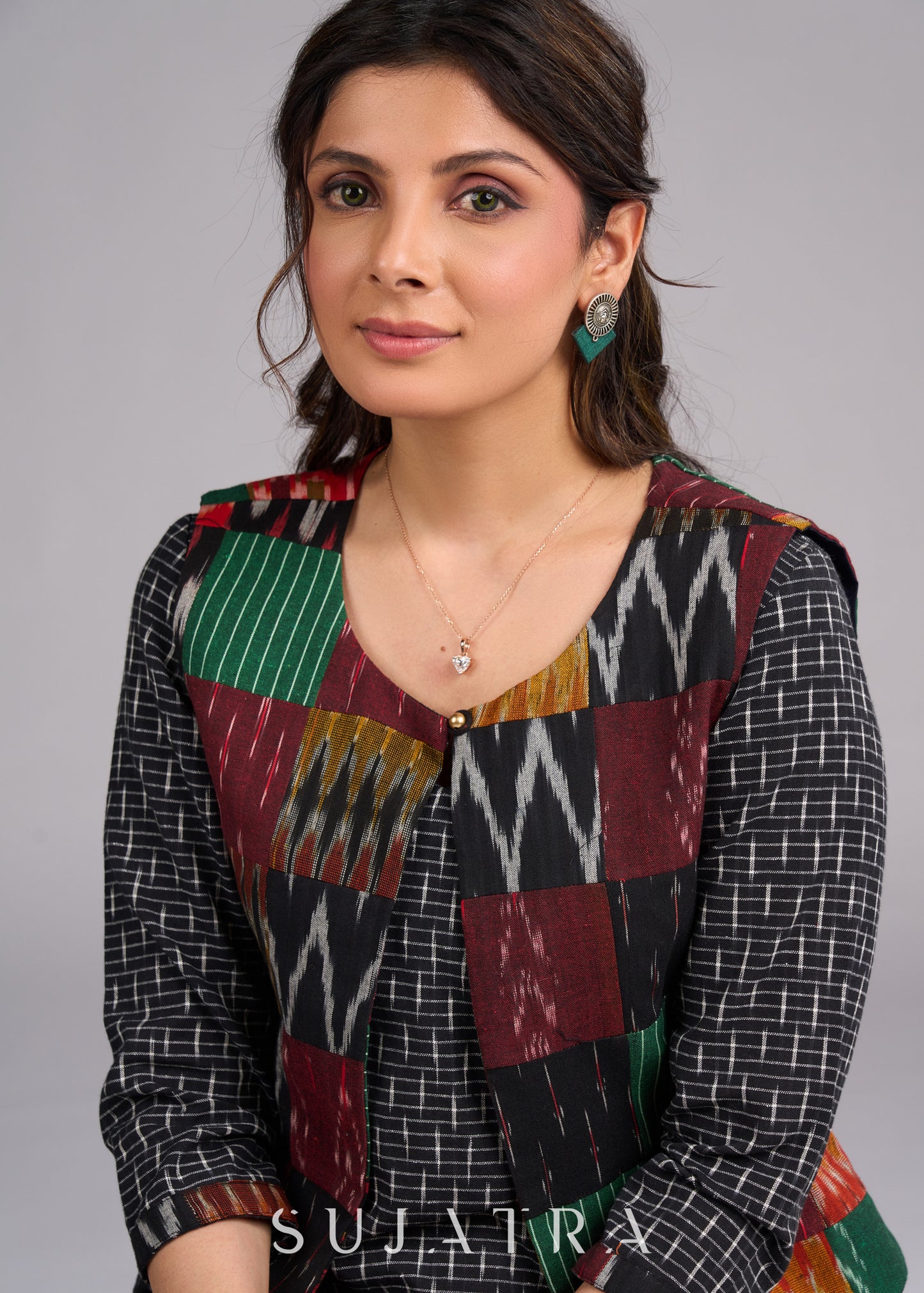 Beautiful Patch Work jacket - Dress optional