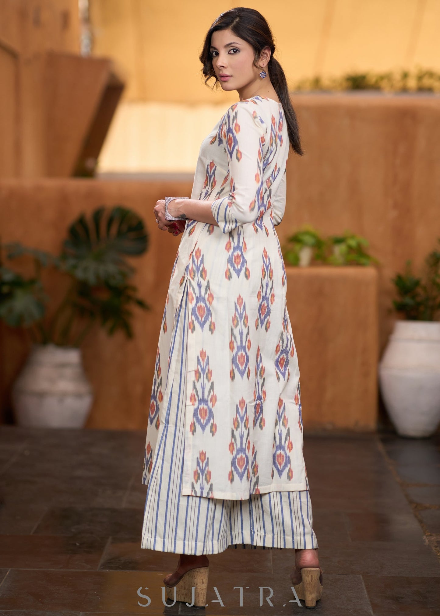 White Cotton Pant