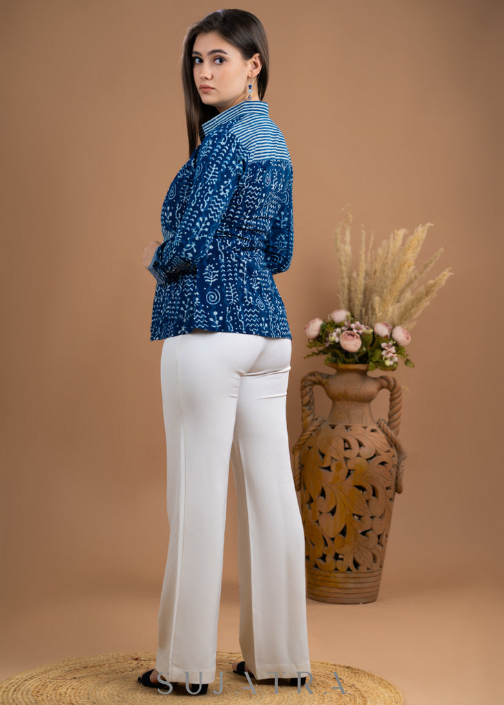 Breezy Indigo shirt - Inner optional