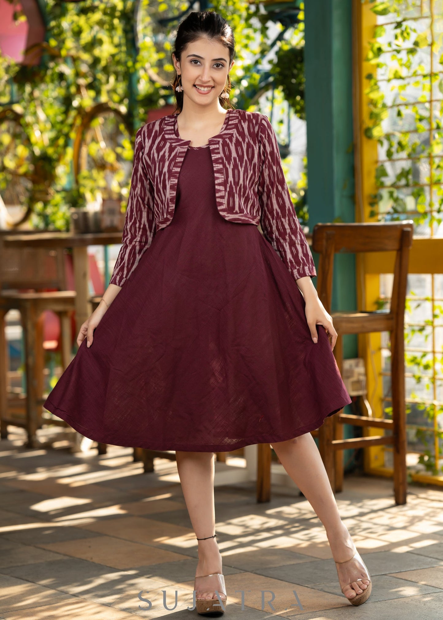Ikat Short Jacket