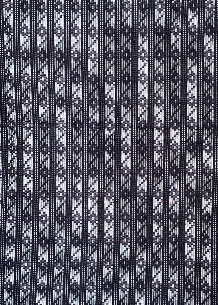 Navy Blue Kantha Fabric