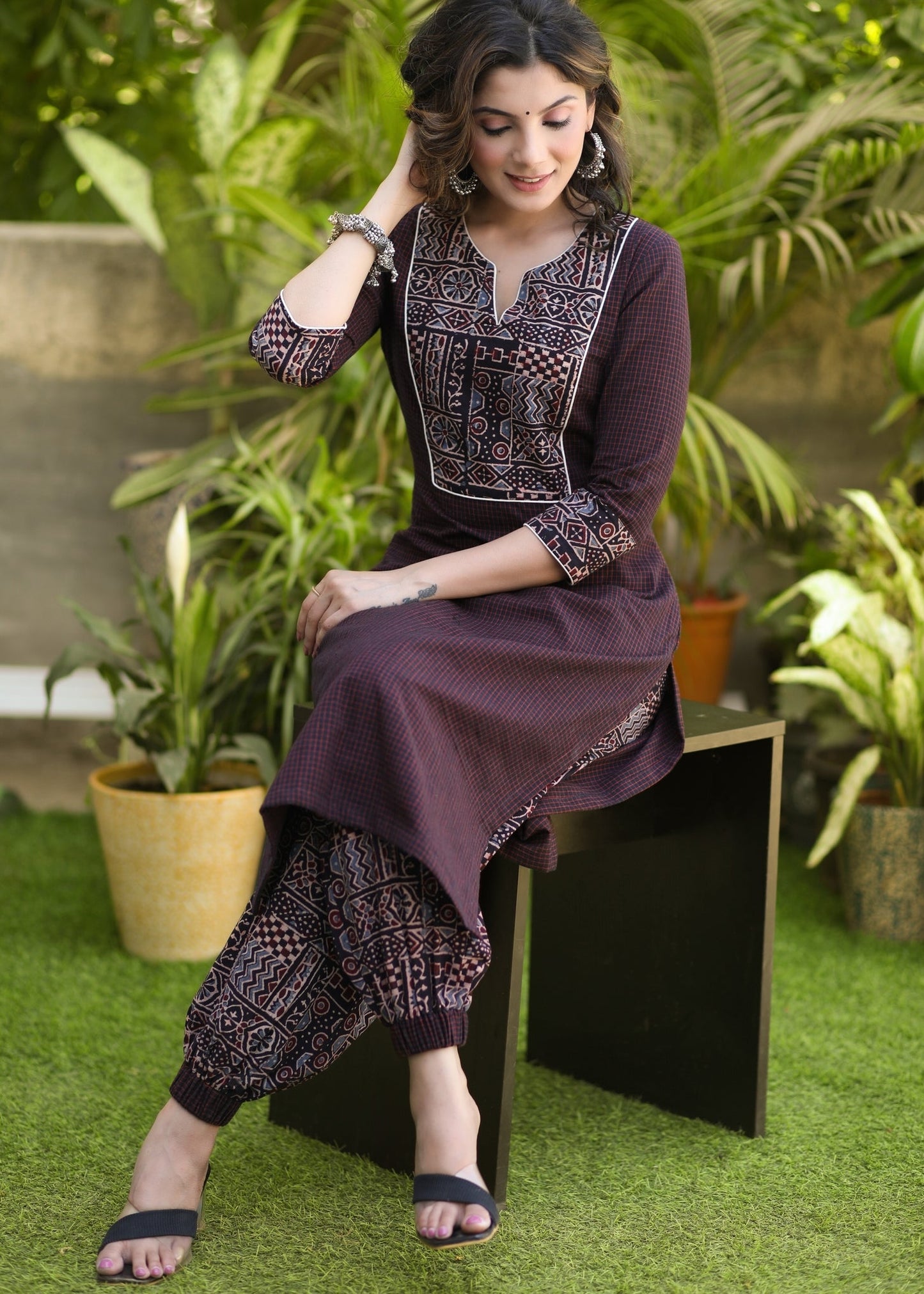 Ajrakh Harem Pant