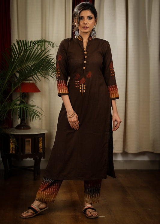 Mustard Cotton Pant