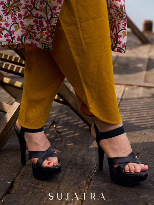 Mustard Tulip Pants