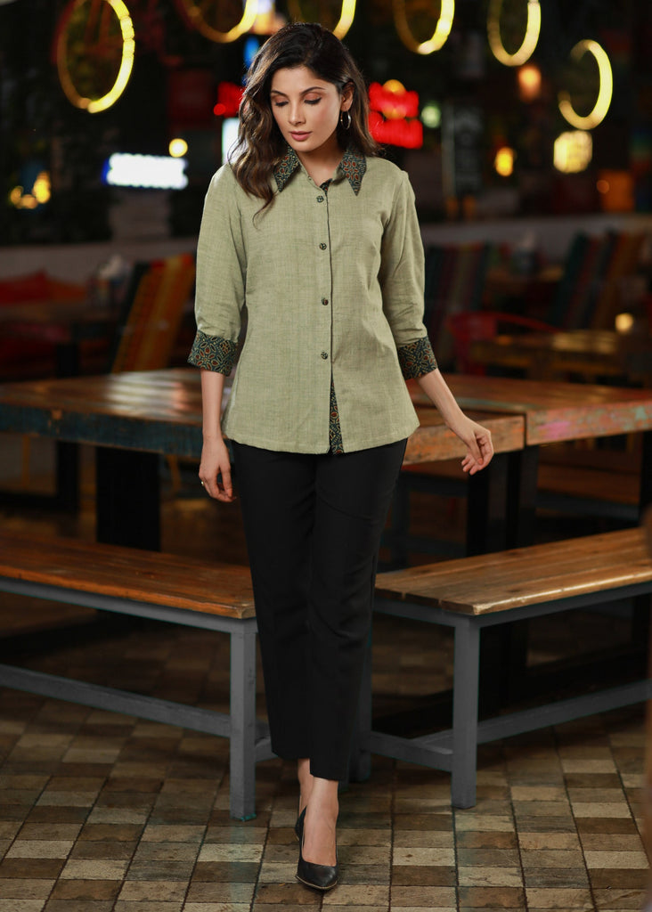 Black Cotton Pant