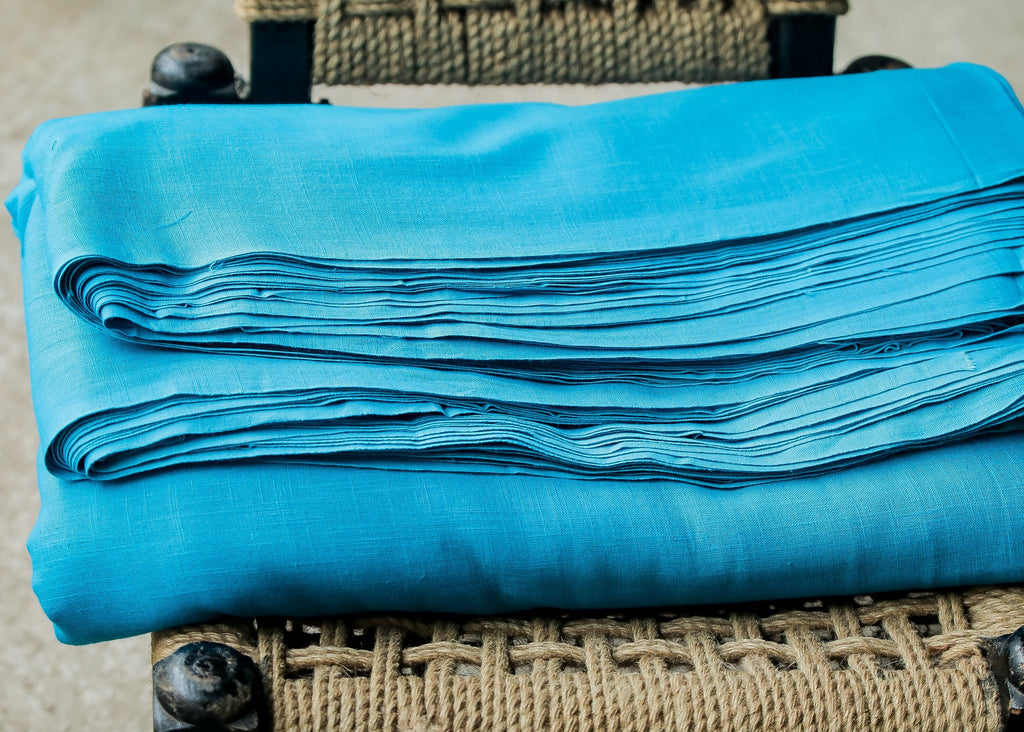 Plain Rama Colour Pure Cotton Slub Fabric