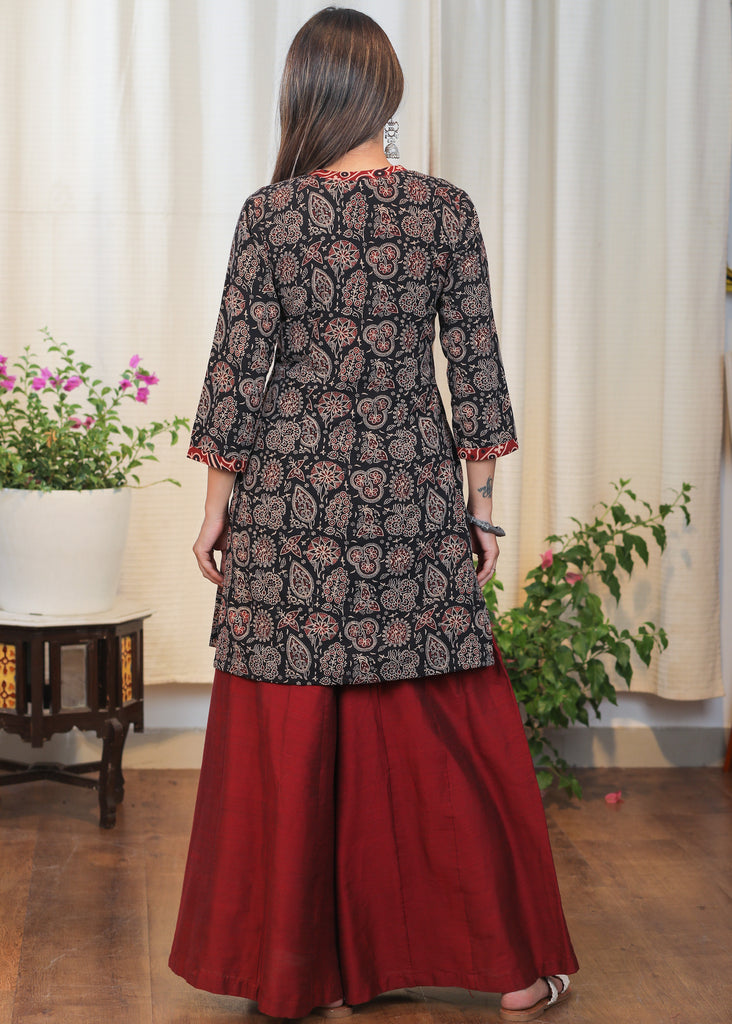 Beautiful Ajrakh Combination Tunic