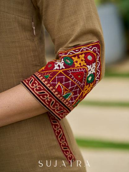 Maroon Cotton Pant