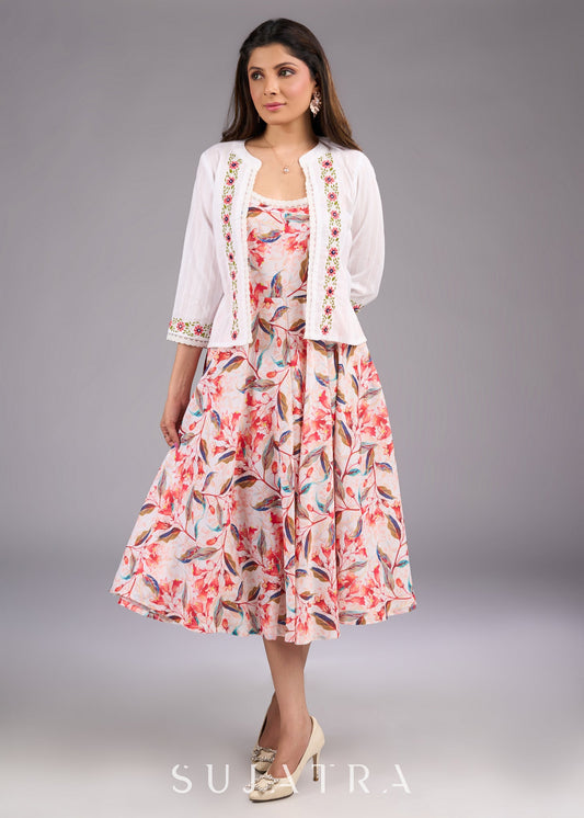 Flowy Floral Dress