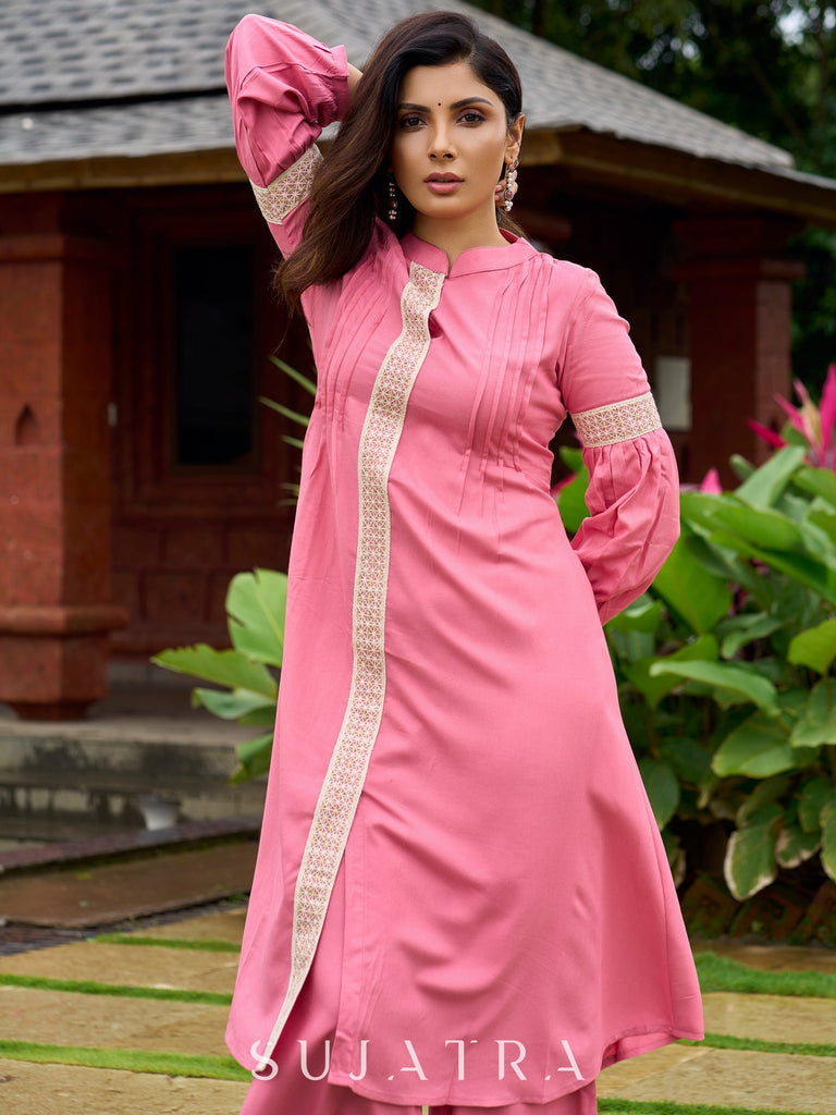 Pink Rayon Pant