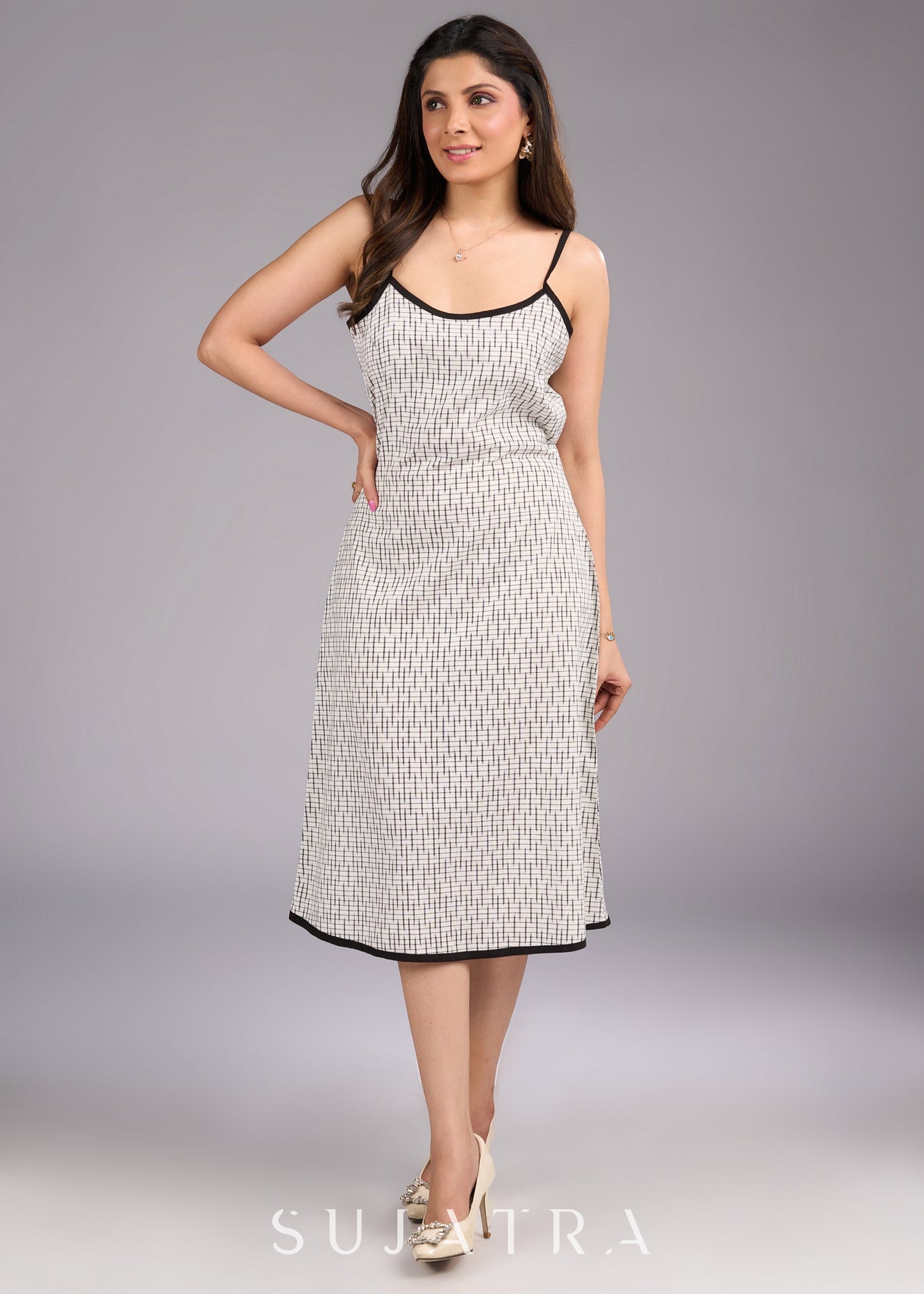 Ikat Strappy Dress