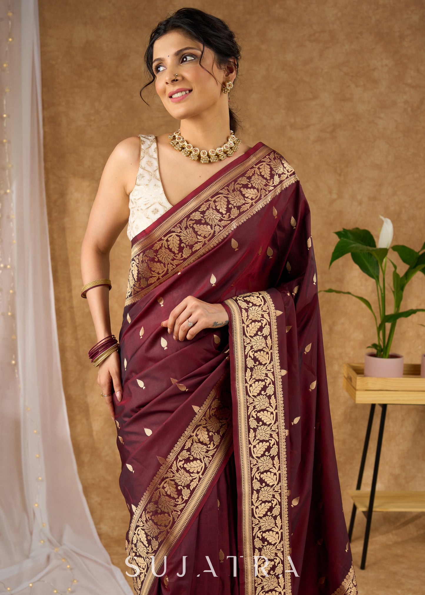 Timeless Benarasi Classic Semi Silk Saree