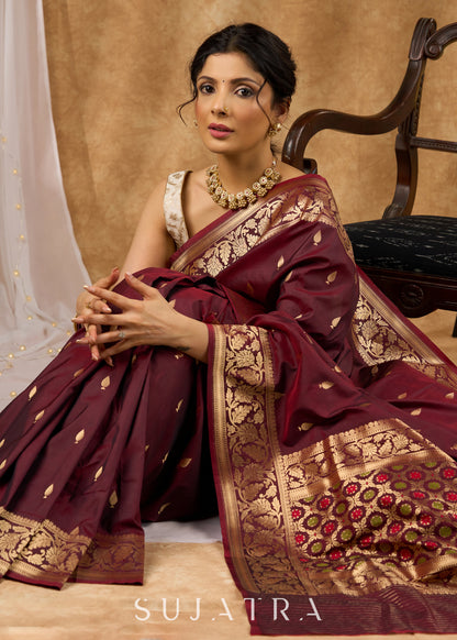 Timeless Benarasi Classic Semi Silk Saree