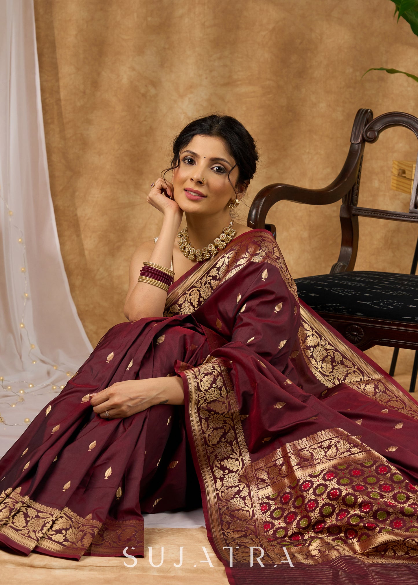 Timeless Benarasi Classic Semi Silk Saree