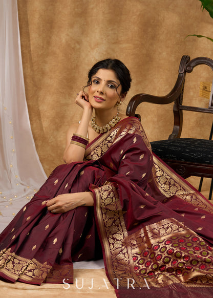 Timeless Benarasi Classic Semi Silk Saree