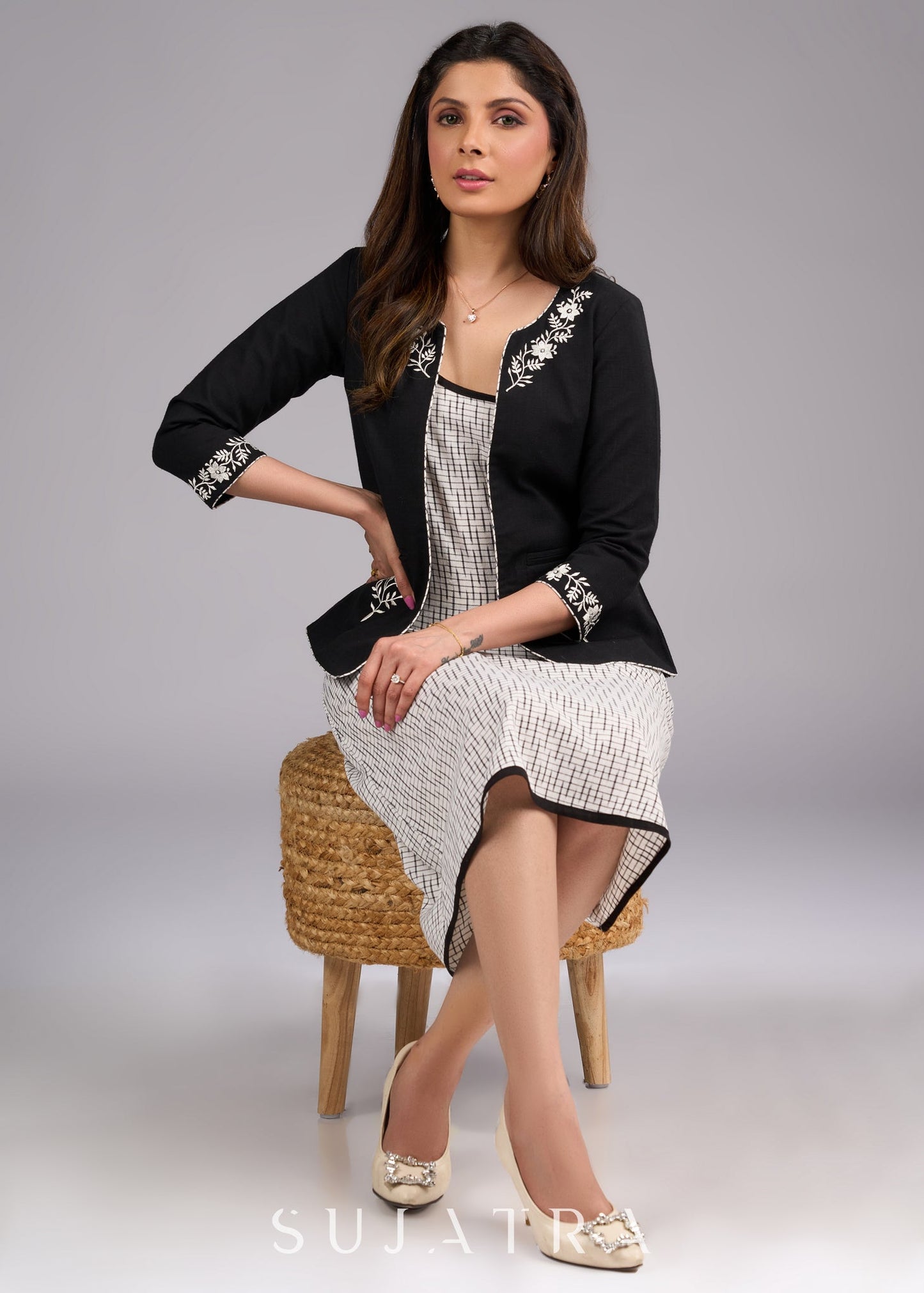 Ikat Strappy Dress