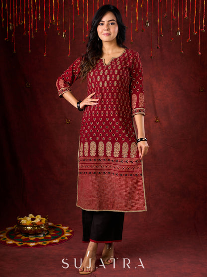 Black Cotton Palazzo