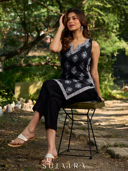 Soft, breathable viscose striped pants for effortless comfort
