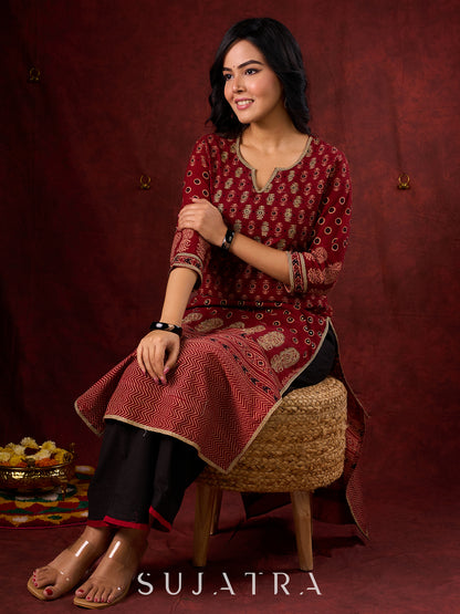 Black Cotton Palazzo