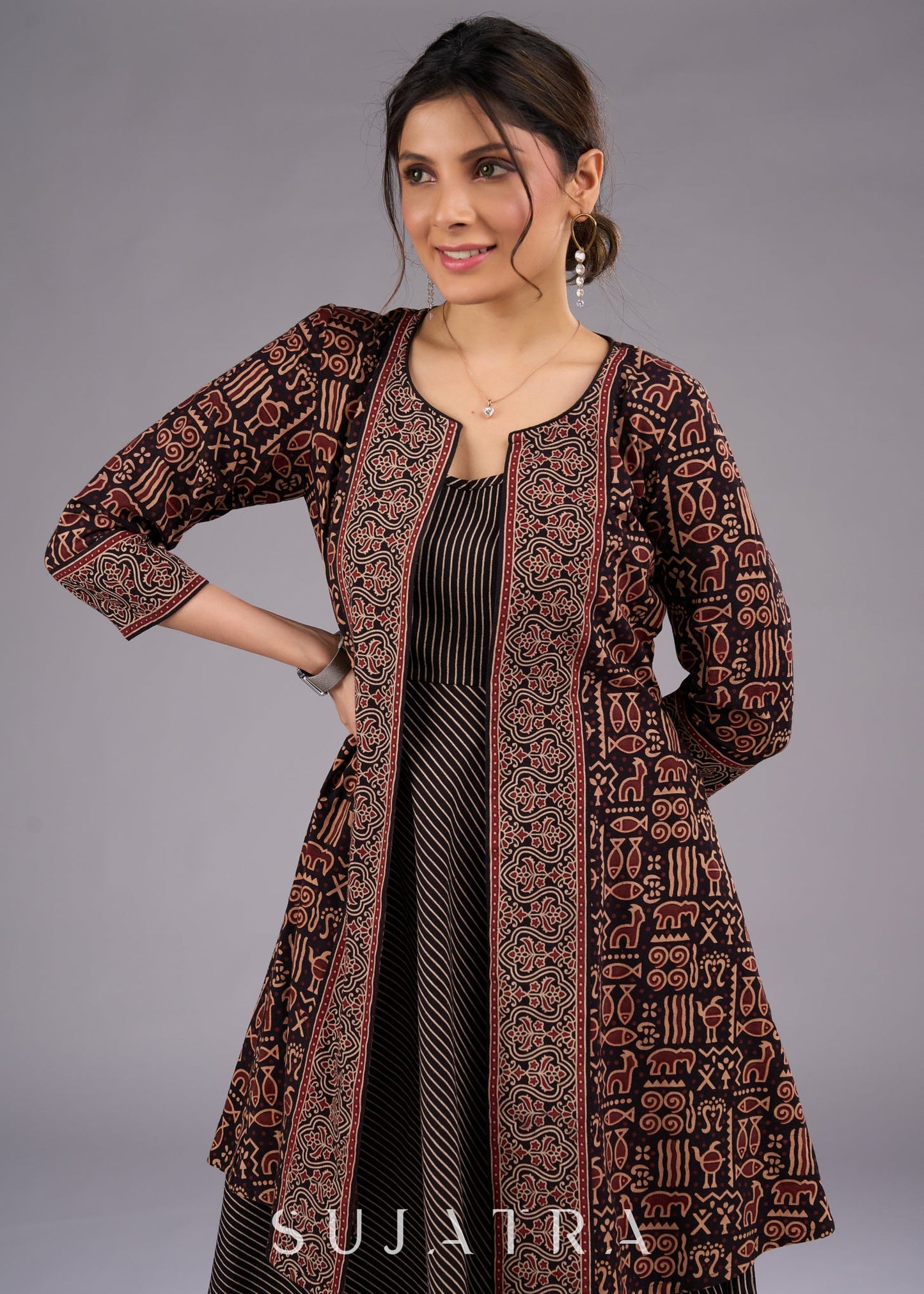 Ajrakh Jacket