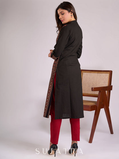 Maroon Cotton Pant