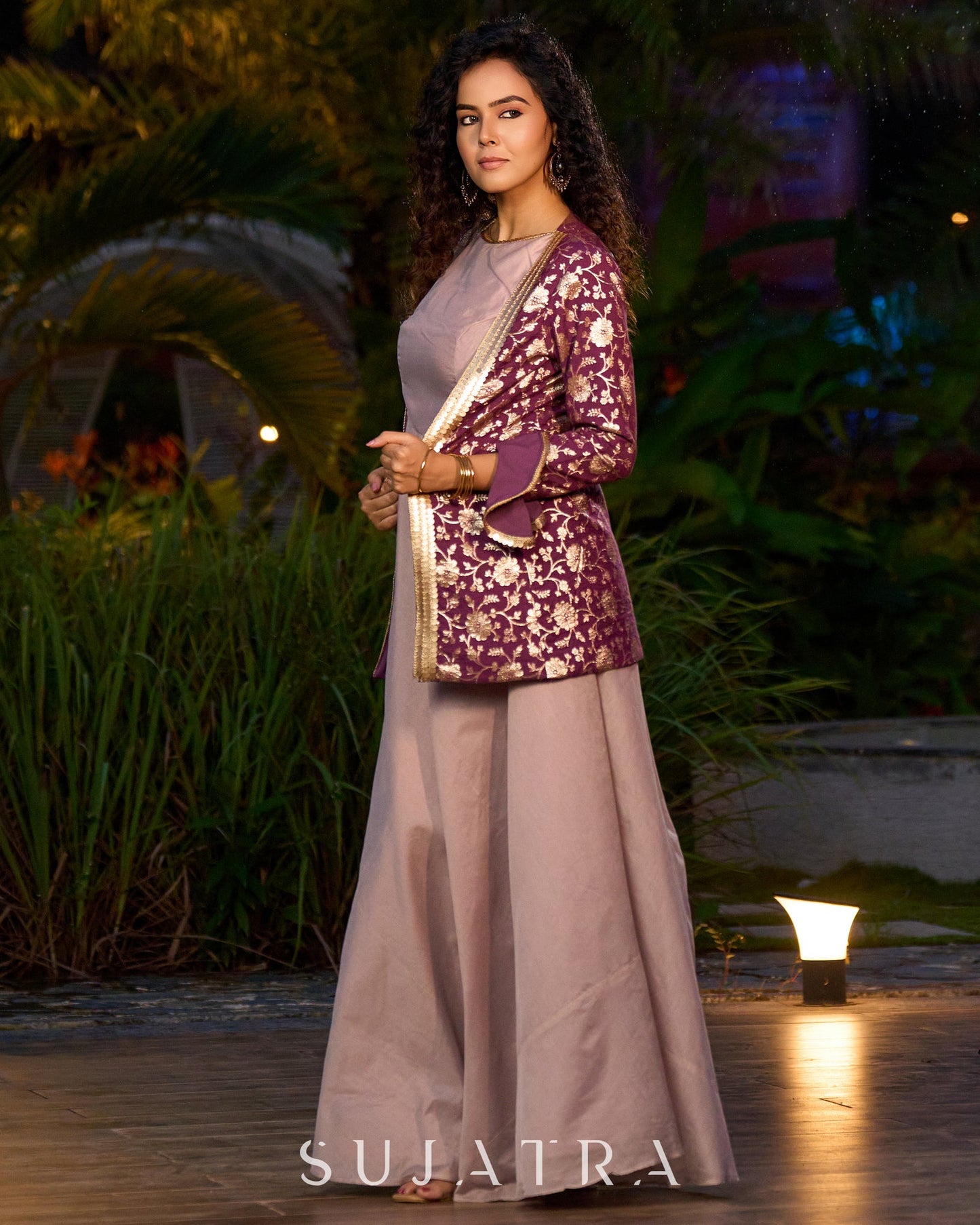 Lavender Gown