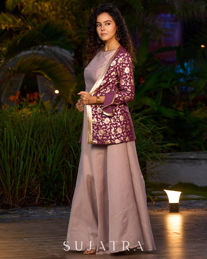 Lavender Gown