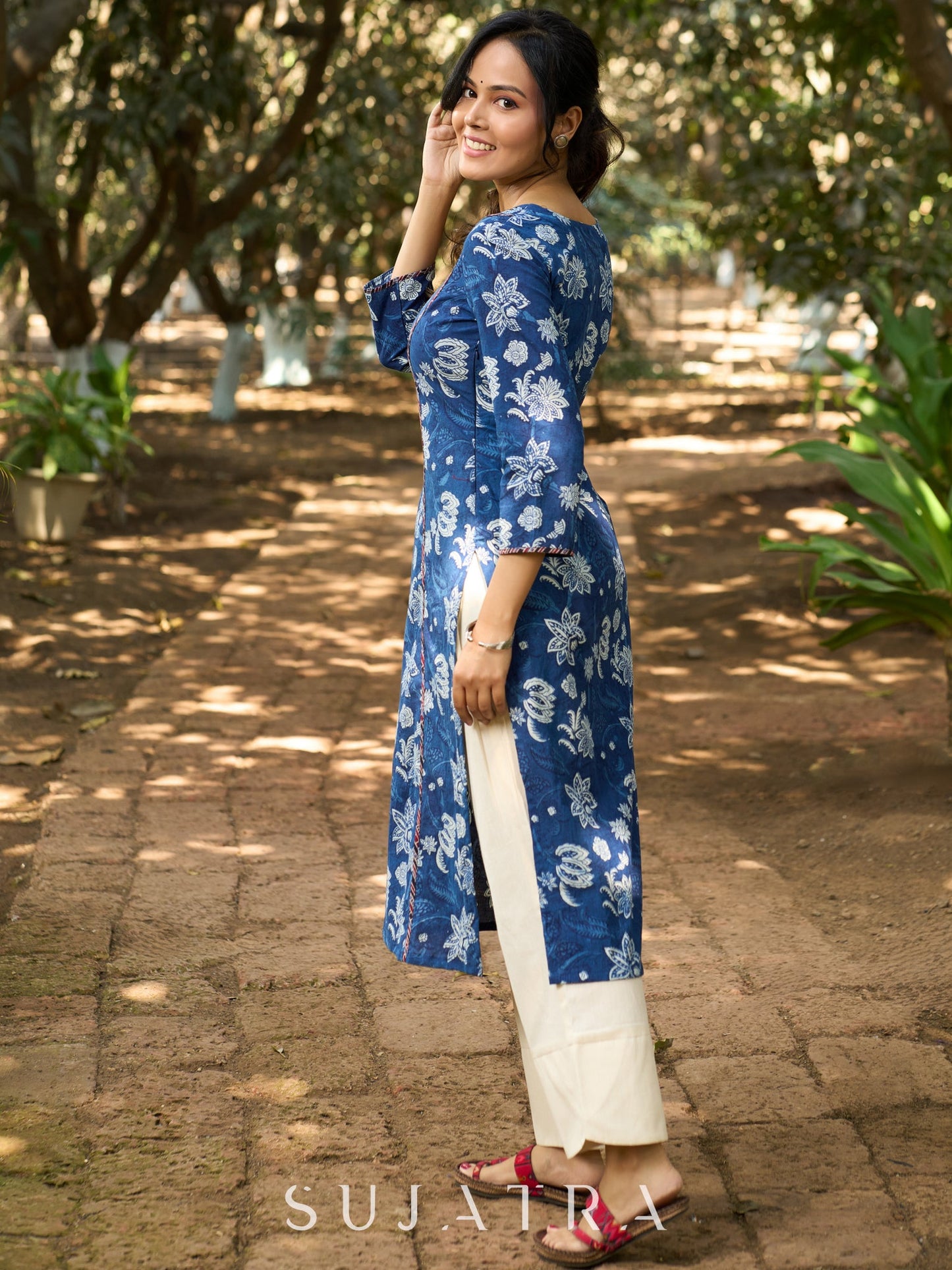 White Cotton Pant