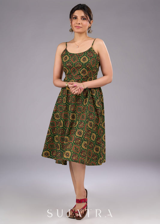Smart Ajrakh Dress