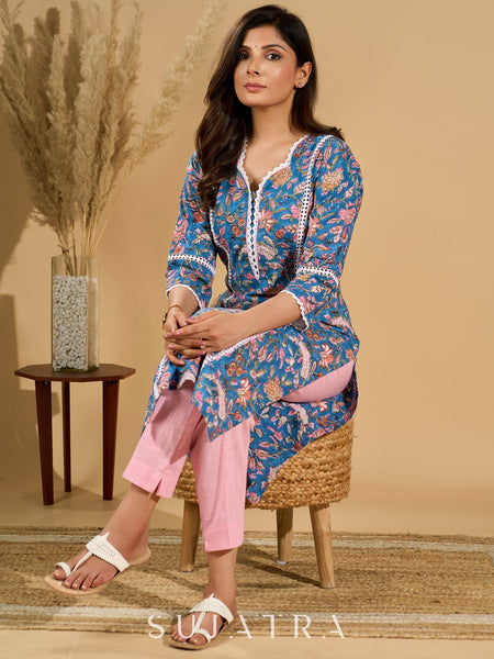 Pink Cotton Pant
