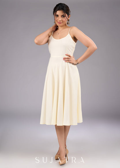 White Slip Dress