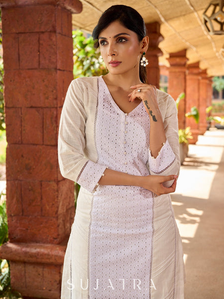 White Cotton Pant