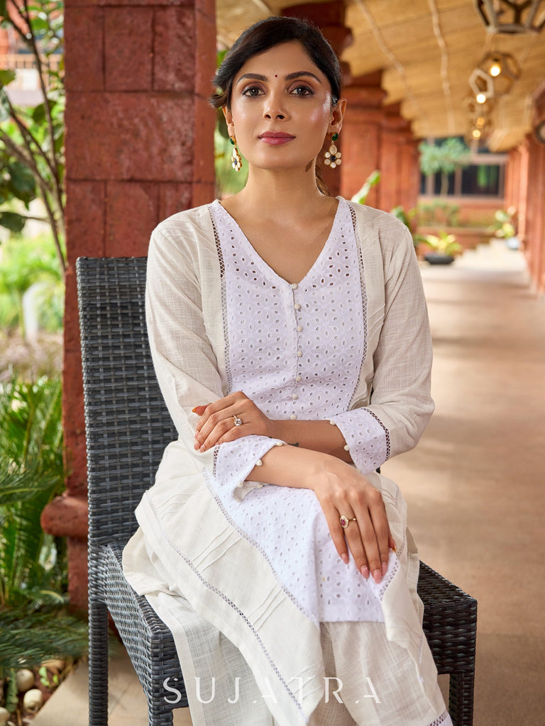 White Cotton Pant
