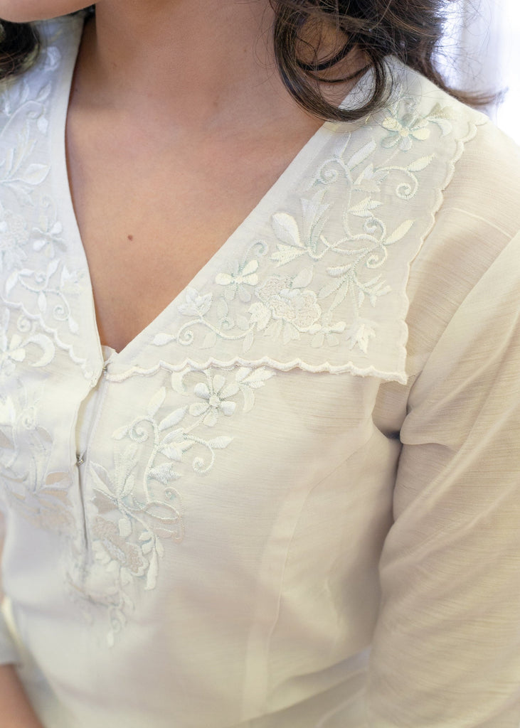White Cotton Pant