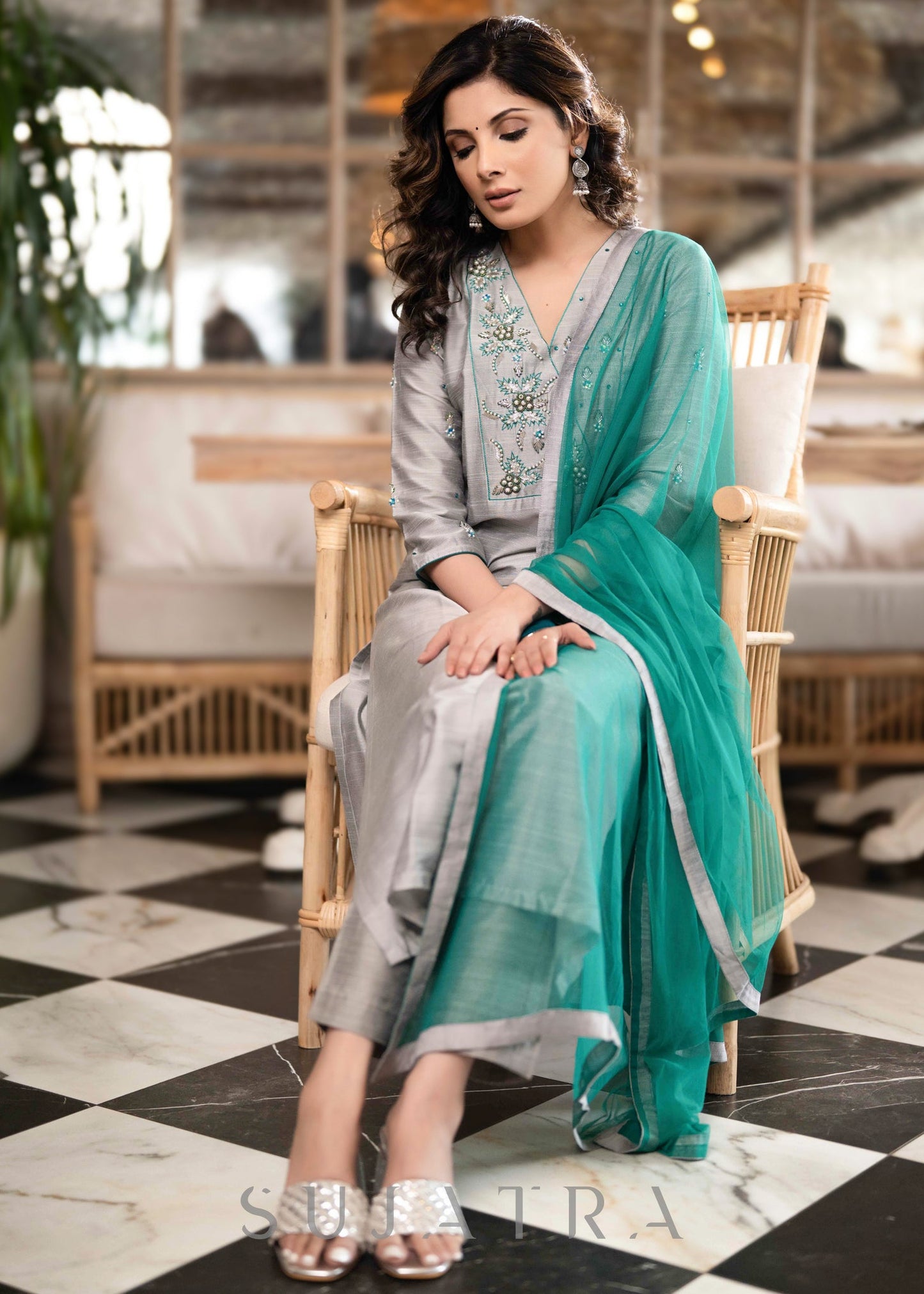 Cotton Silk pant