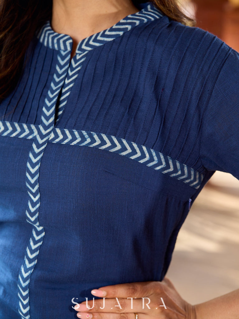 Indigo Cotton Pant