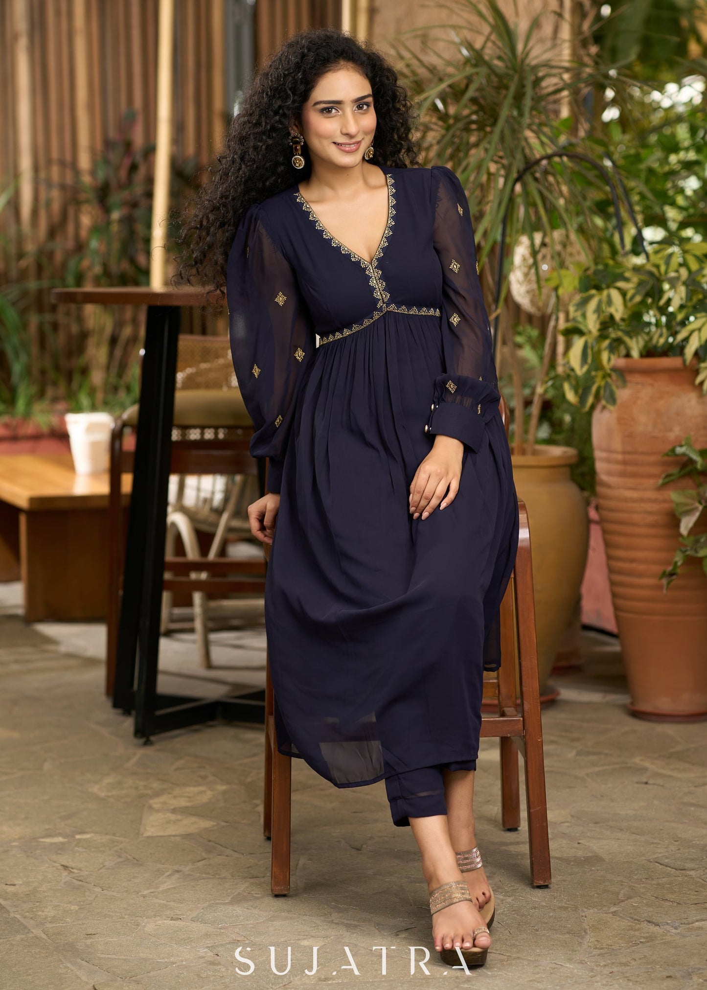 Georgette Pant
