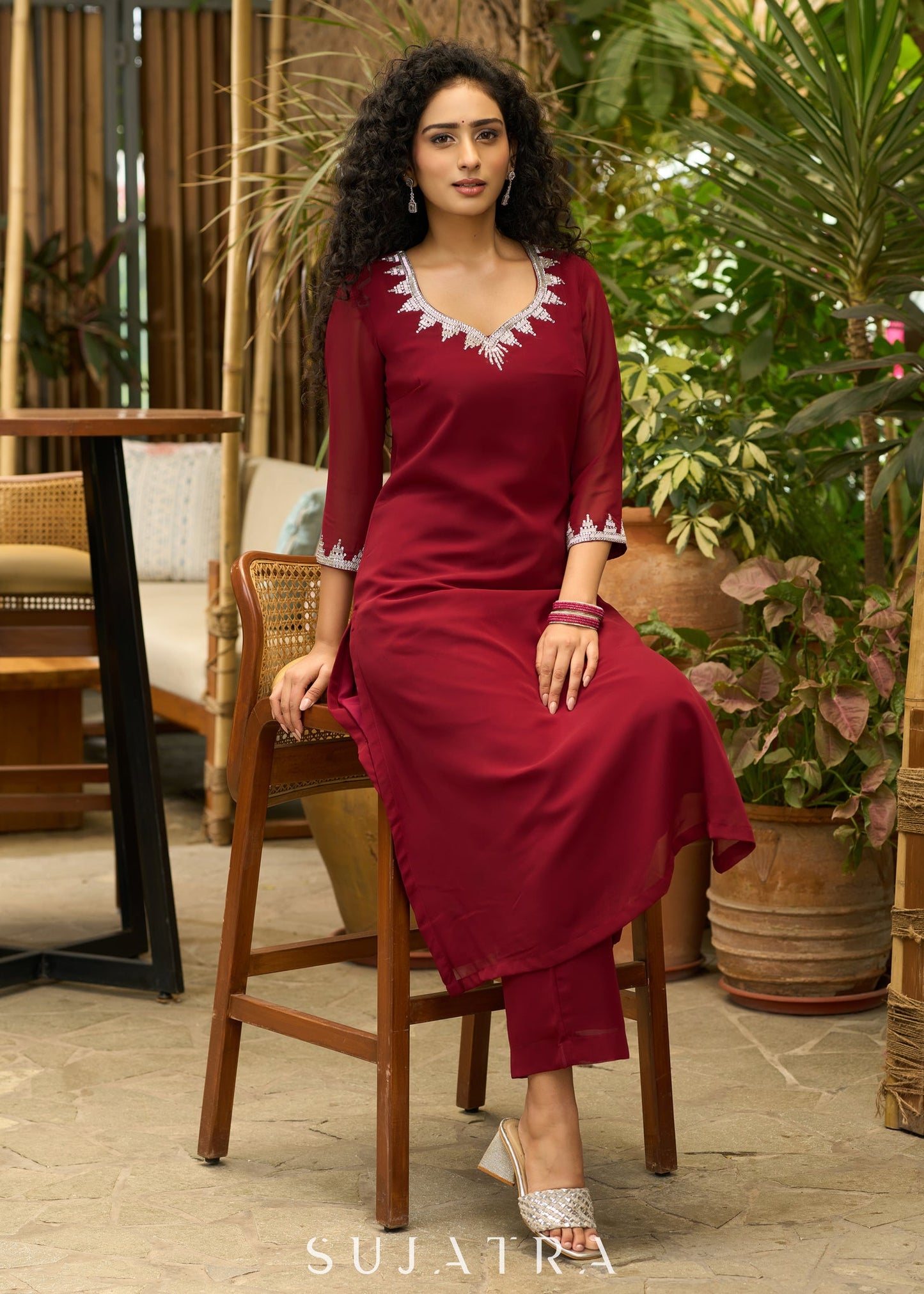 Georgette Pant