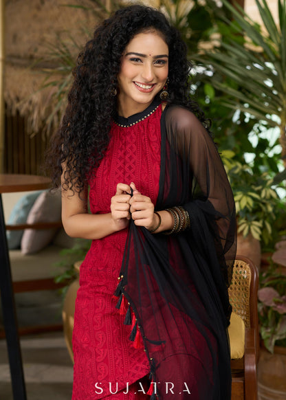 Chikankari Sharara
