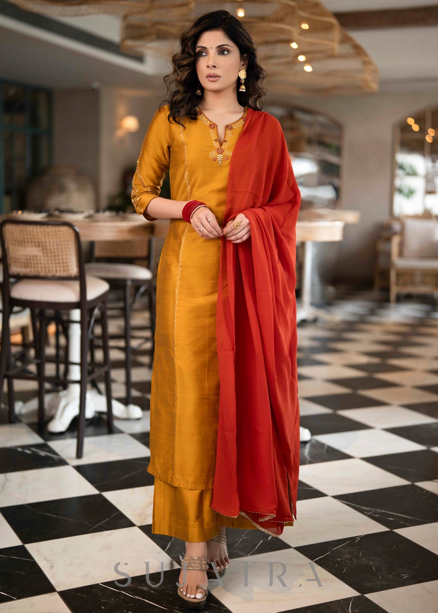 Cotton Silk pant