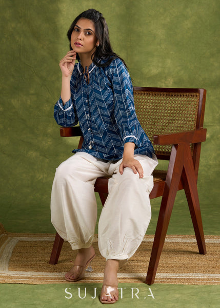White Cotton Pant