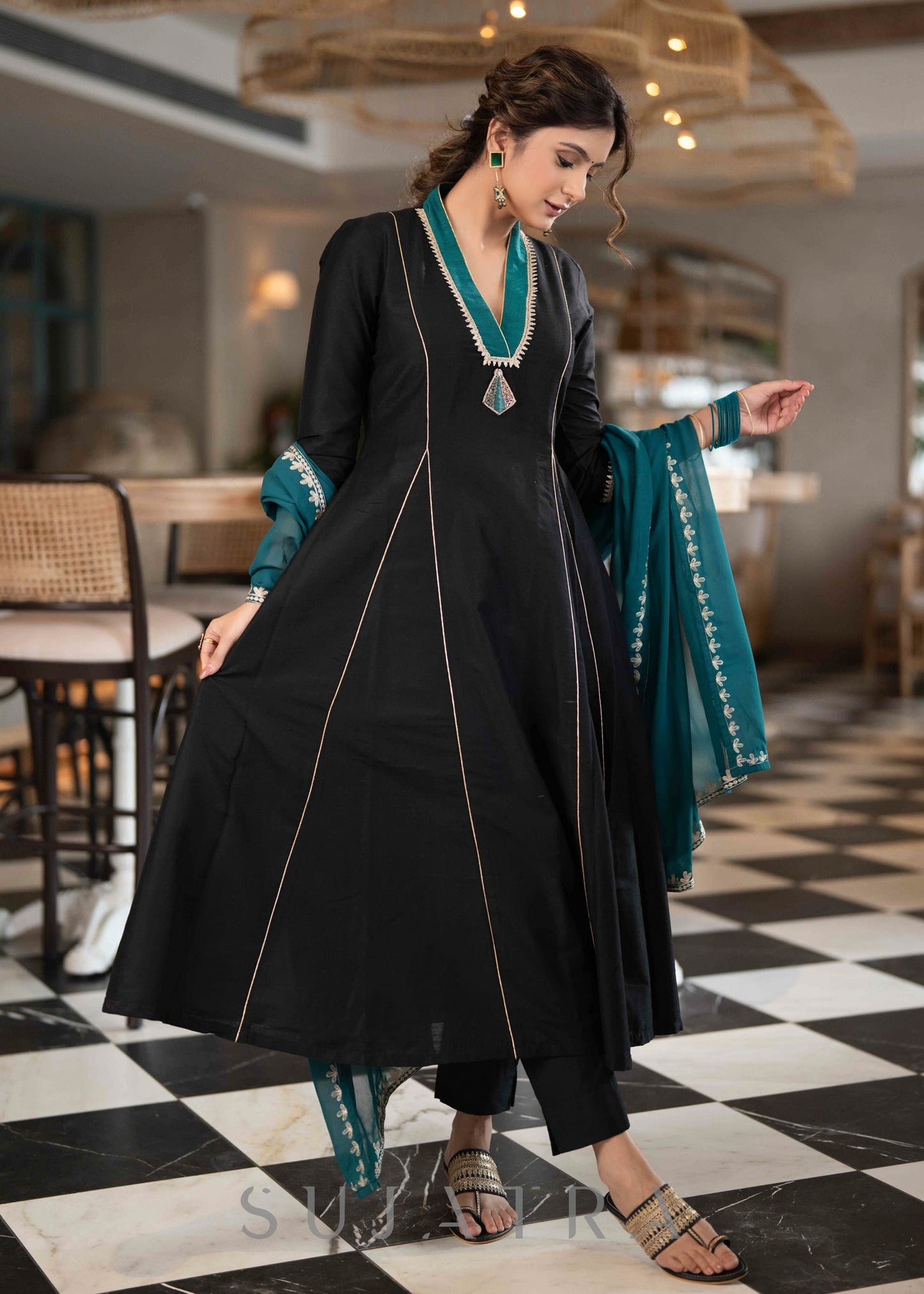 Cotton Silk Pant