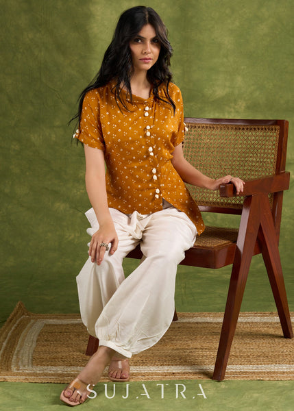 White Cotton Pant
