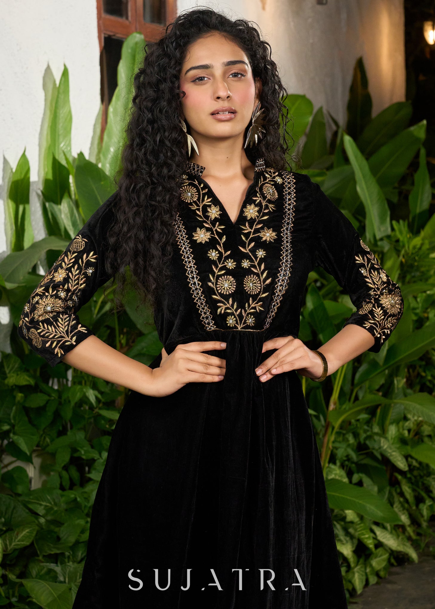 embroidered one piece dress Pretty Pink Embroidered One Piece Dress – The Pink Threads main image 1